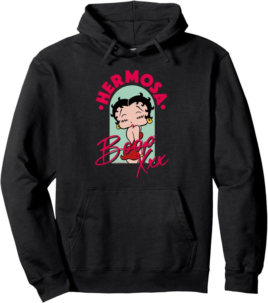 Authentic Betty Boop Hermosa Boop Hoodie - Custom Art Print Men Women - T-Shirt, Sweatshirt, Hoodie