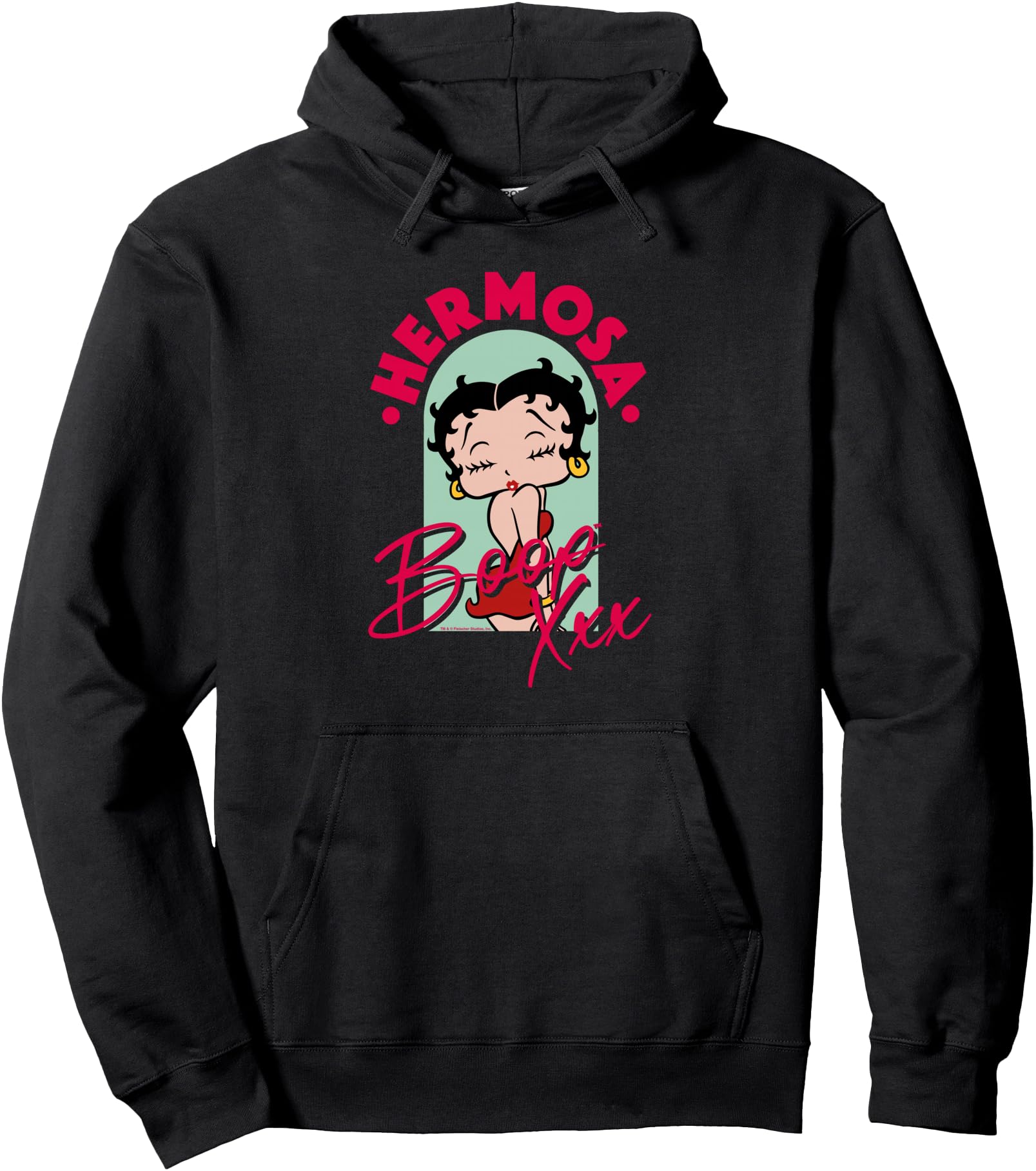 Authentic Betty Boop Hermosa Boop Hoodie - Custom Art Print Men Women - T-Shirt, Sweatshirt, Hoodie