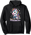 Hockey Unicorn Ice Hockey Winter Sweatshirt - Aesthetic Graphic for Adults - T-Shirt, Sweatshirt, Hoodie