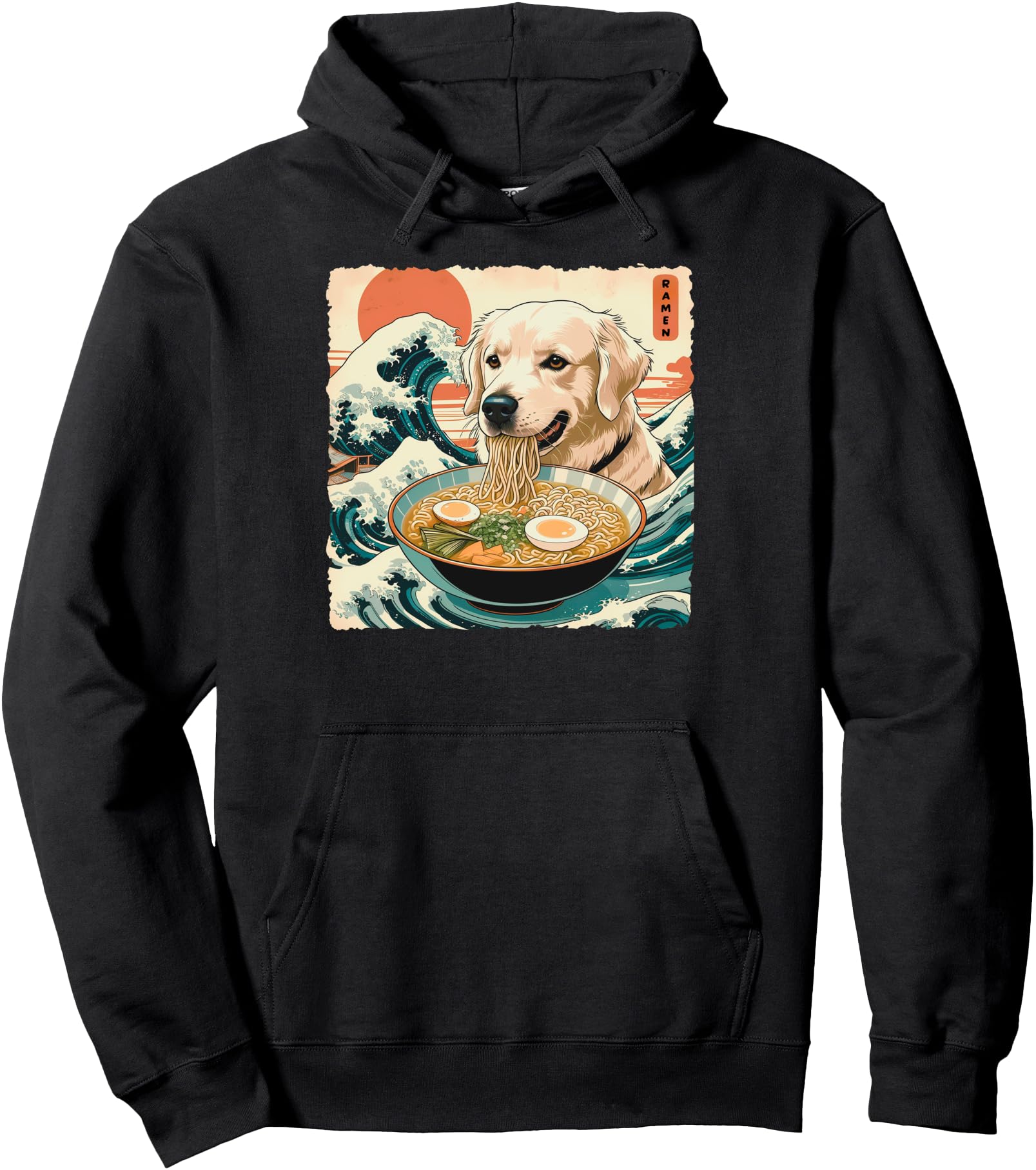Original White Golden Retriever Mom Hoodie - Streetwear Style for Adults - T-Shirt, Sweatshirt, Hoodie