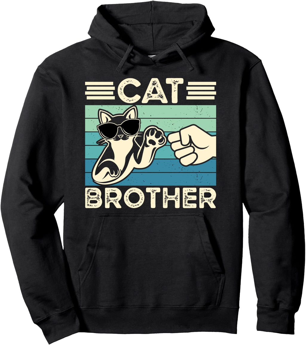 Cat Brother Cat Bro Cat Brother Cat T-Shirt - Casual Everyday Wear Unisex - T-Shirt, Sweatshirt, Hoodie