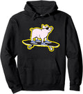 Original Pork Roll Pig Skateboard Hoodie - Casual Everyday Wear for Adults - T-Shirt, Sweatshirt, Hoodie