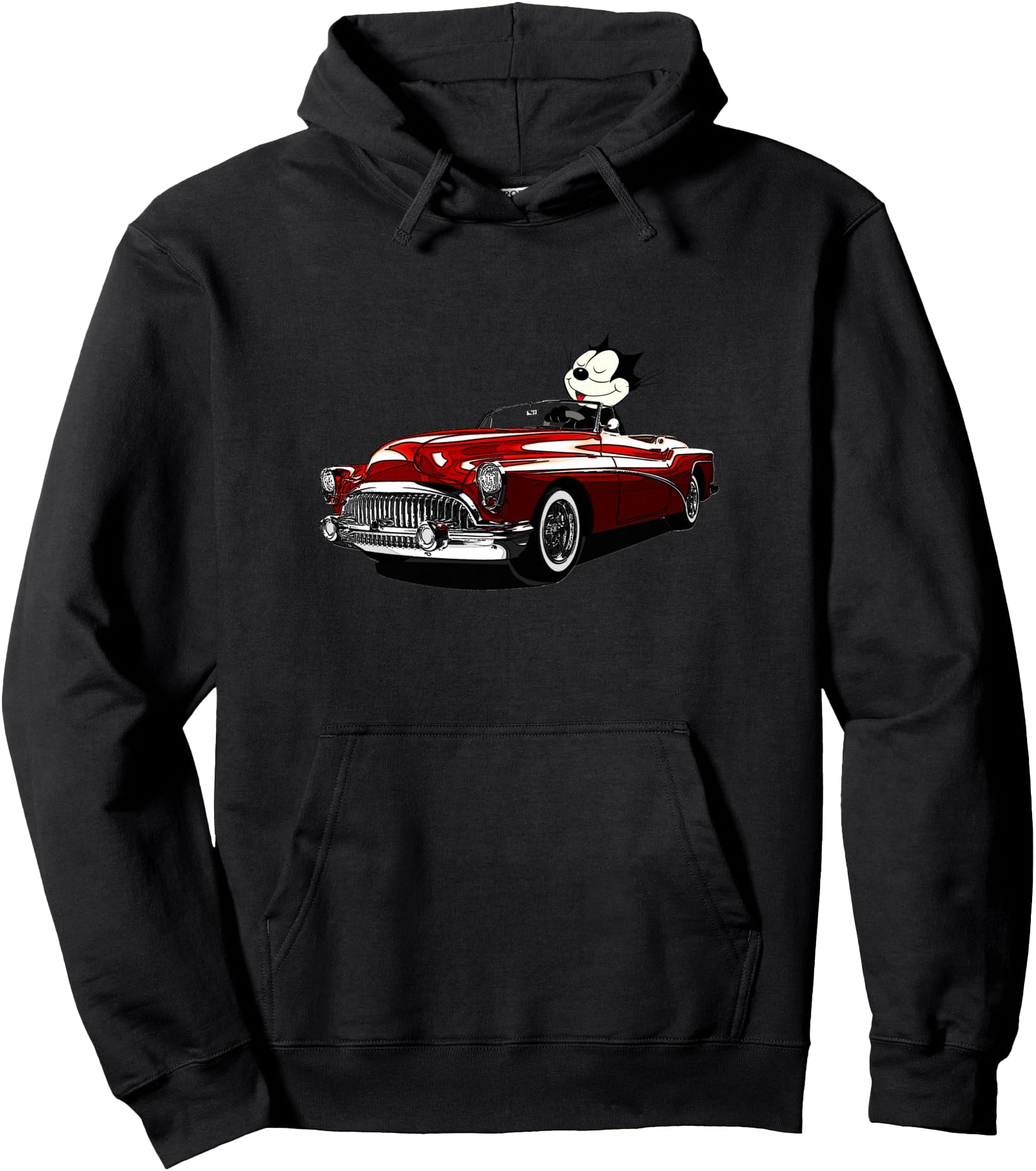 Original Felix Old Skool Cat Drives Hoodie - Streetwear Style Men Women - T-Shirt, Sweatshirt, Hoodie