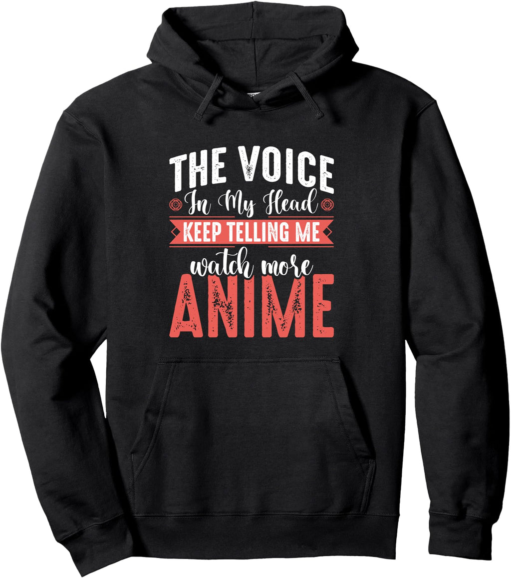 Original Voice My Head Keep Telling Me Hoodie - Trendy Graphic Unisex - T-Shirt, Sweatshirt, Hoodie