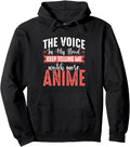 Original Voice My Head Keep Telling Me Hoodie - Trendy Graphic Unisex - T-Shirt, Sweatshirt, Hoodie