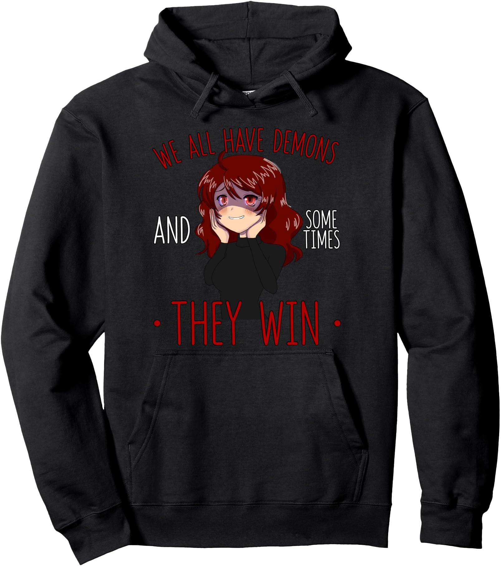Authentic We All Have Demons And T-Shirt - Unique Graphic for Adults - T-Shirt, Sweatshirt, Hoodie