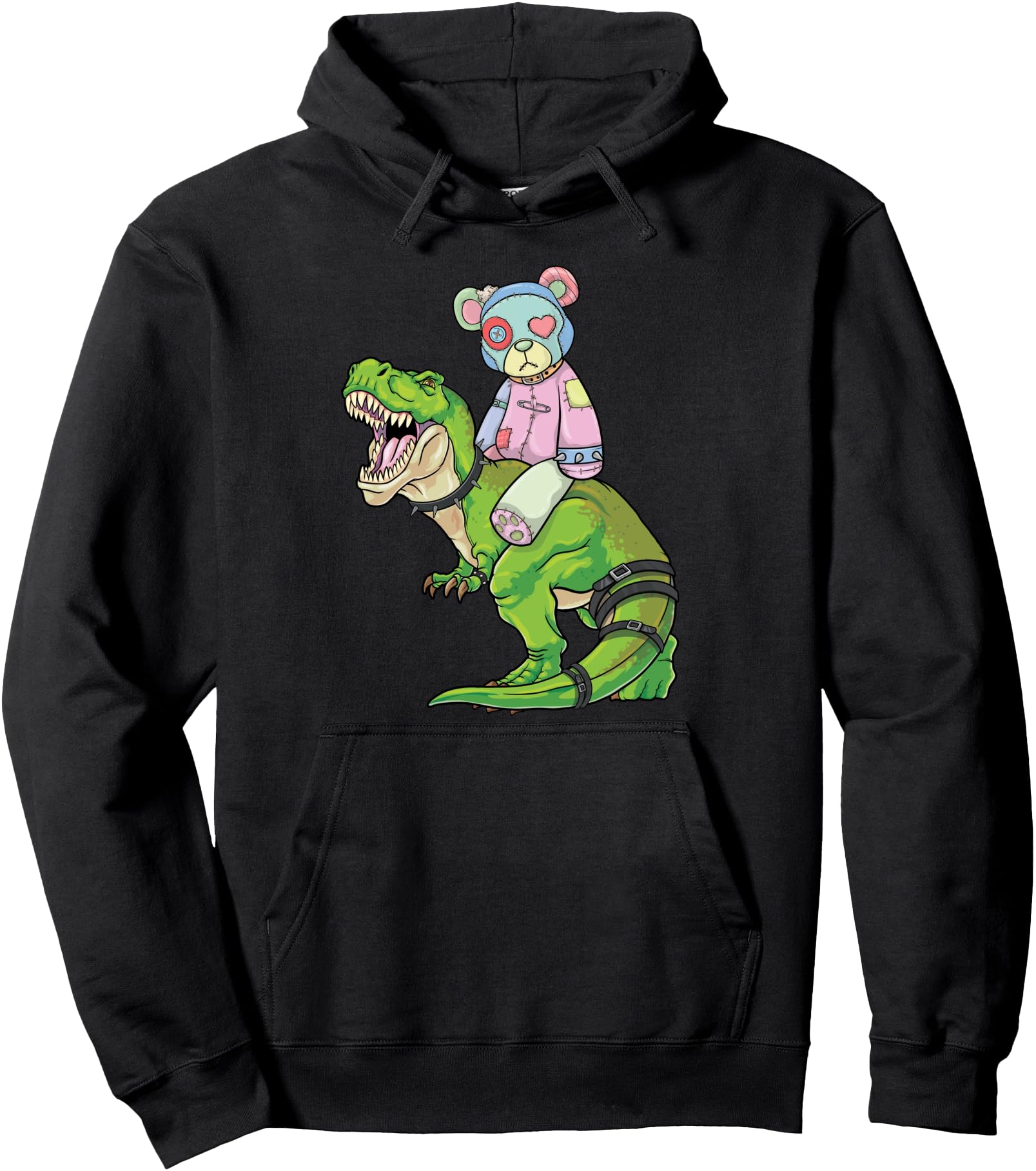 Original Pastel Goth Teddy Bear T-Shirt - Fun Novelty Design for Adults - T-Shirt, Sweatshirt, Hoodie