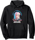 Trans Anime Just Transgender Who Loves Hoodie - Trendy Graphic for Adults - T-Shirt, Sweatshirt, Hoodie