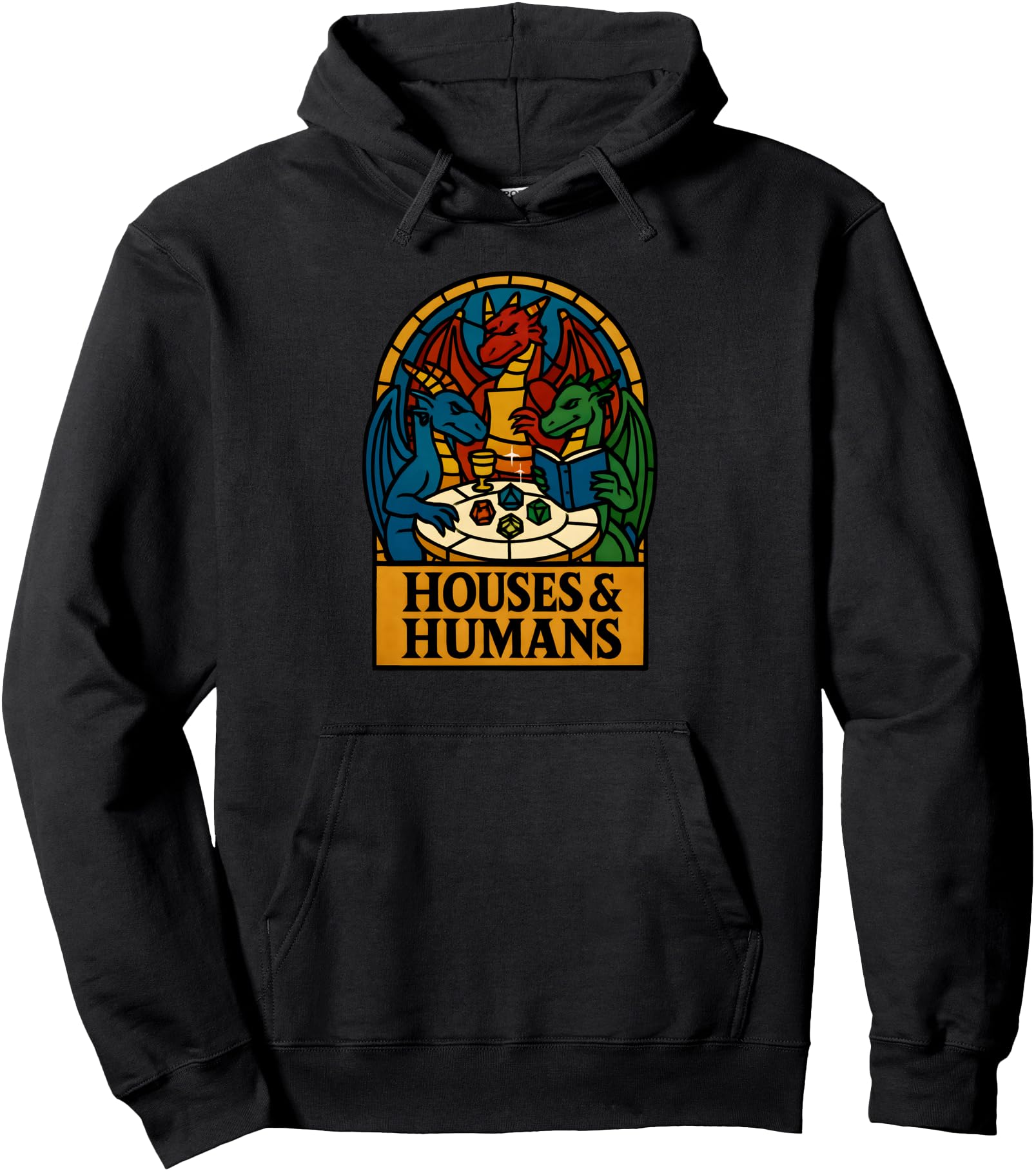 Handcrafted Houses And Humans Rpg Nerdy T-Shirt - Graphic Print Men Women - T-Shirt, Sweatshirt, Hoodie