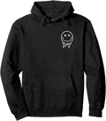 Handcrafted X Eyes Melting Happy Face Sweatshirt - Minimalist Print Unisex - T-Shirt, Sweatshirt, Hoodie