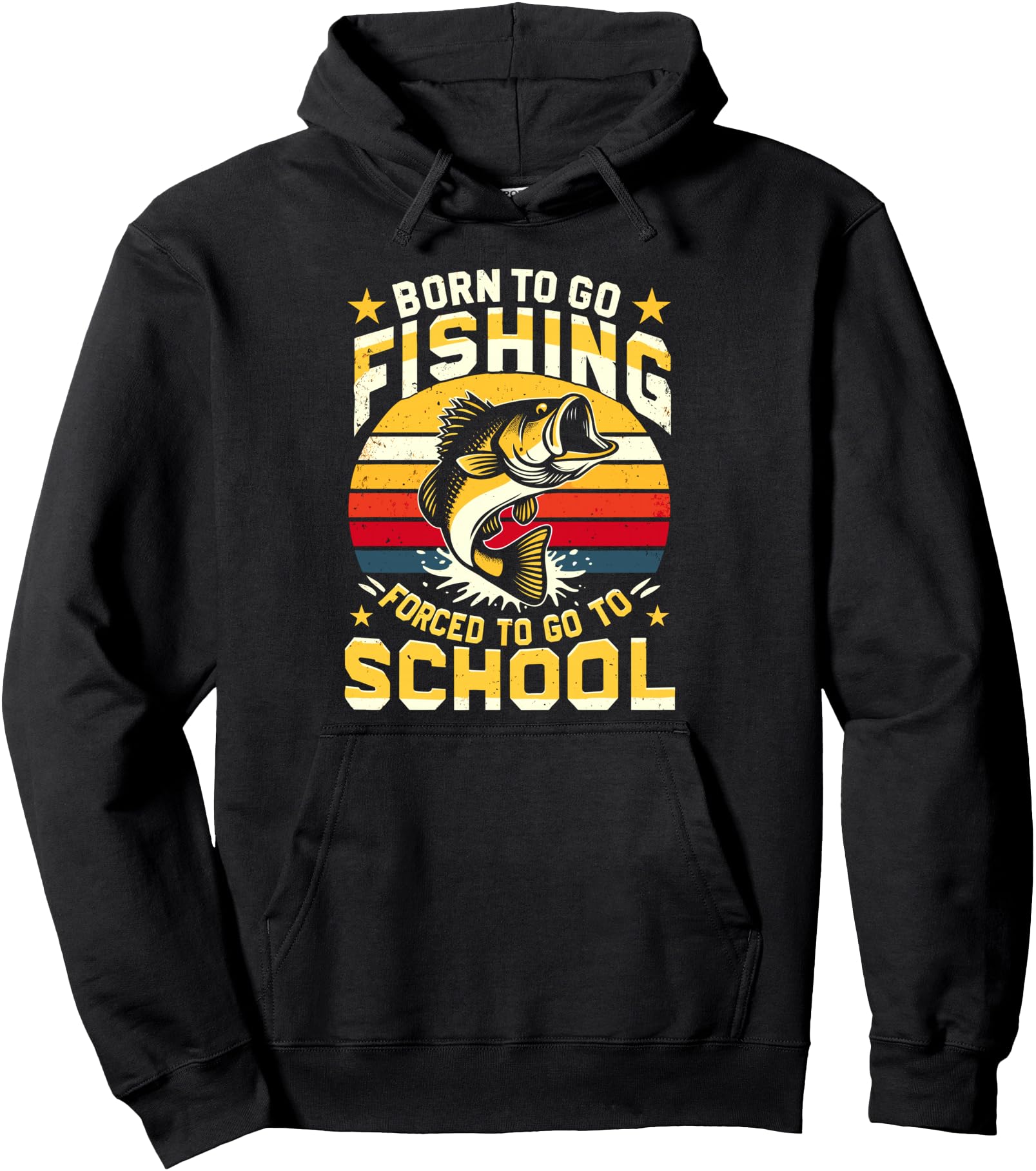 Born To Go Fishing Fishing Teens Rare T-Shirt - Trendy Graphic Men Women - T-Shirt, Sweatshirt, Hoodie