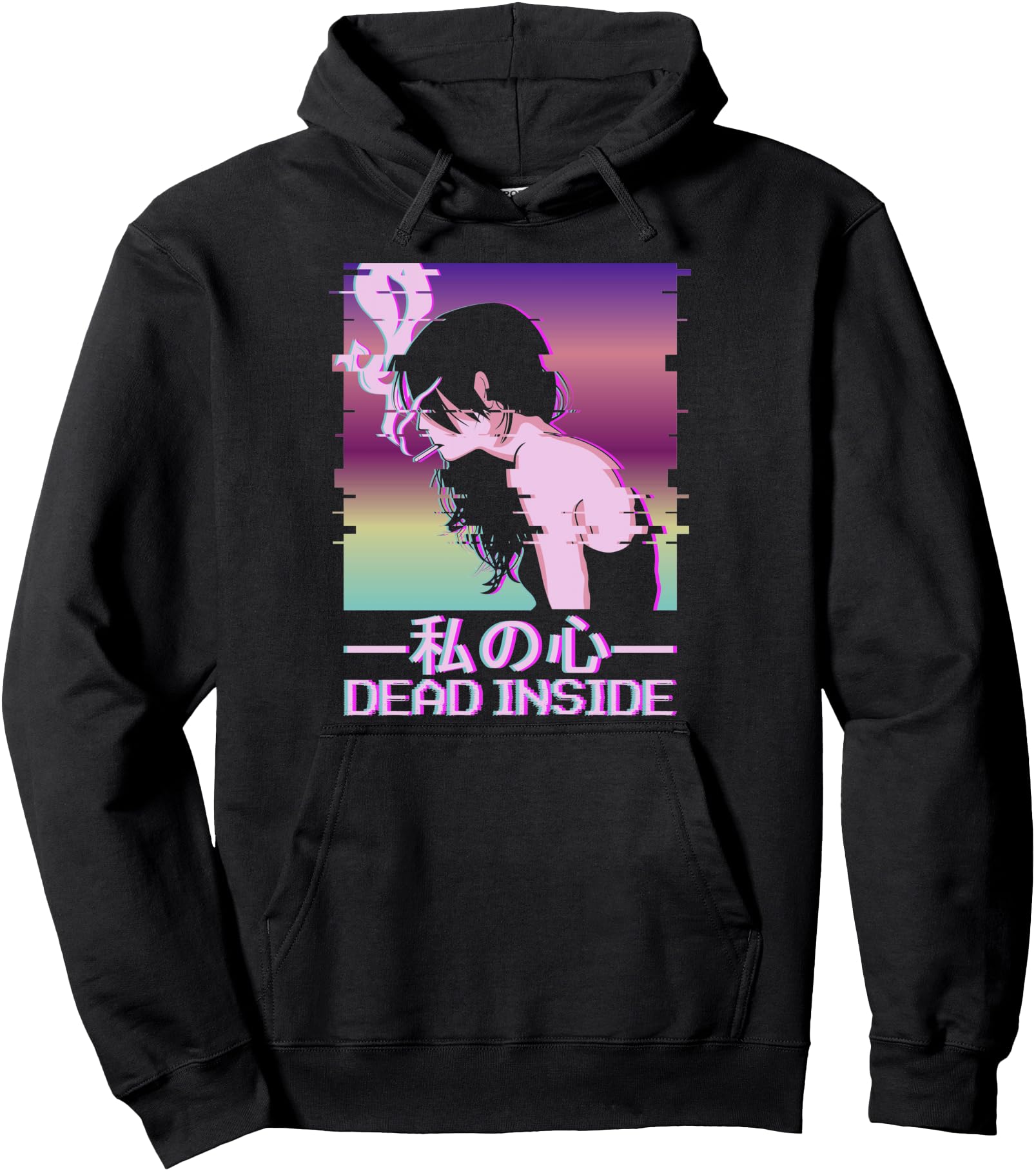 Original Dead Inside Lofi Vaporwave T-Shirt - Unique Graphic for Adults - T-Shirt, Sweatshirt, Hoodie