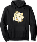 Exclusive Kawaii Milk Japanese Banana Hoodie - Minimalist Print Men Women - T-Shirt, Sweatshirt, Hoodie