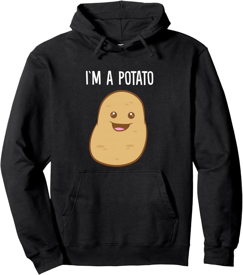 Authentic Potatoes Adults Potato Hoodie - Streetwear Style for Adults - T-Shirt, Sweatshirt, Hoodie