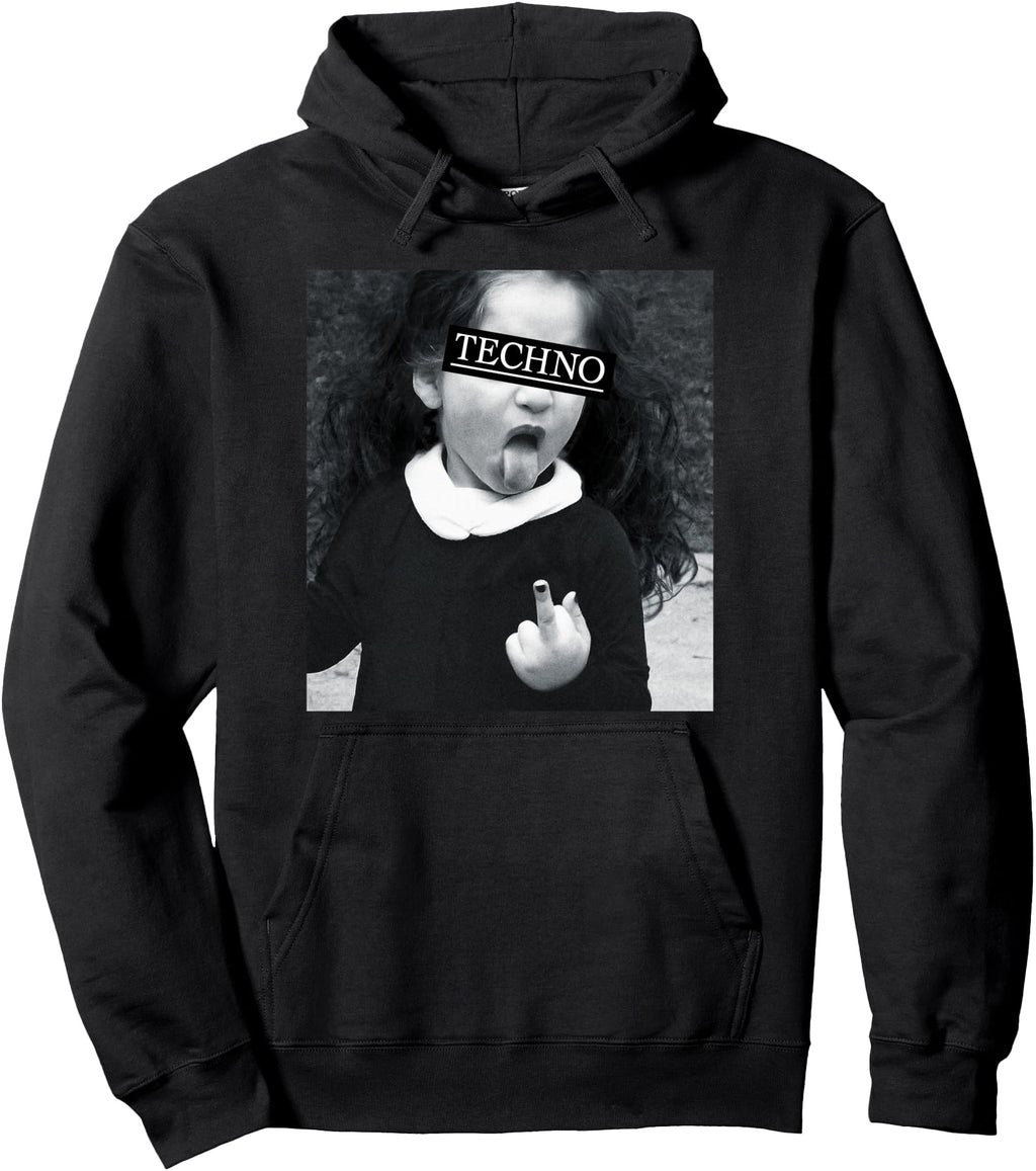 Original Techno Child Tongue Sweatshirt - Fun Novelty Design Men Women - T-Shirt, Sweatshirt, Hoodie