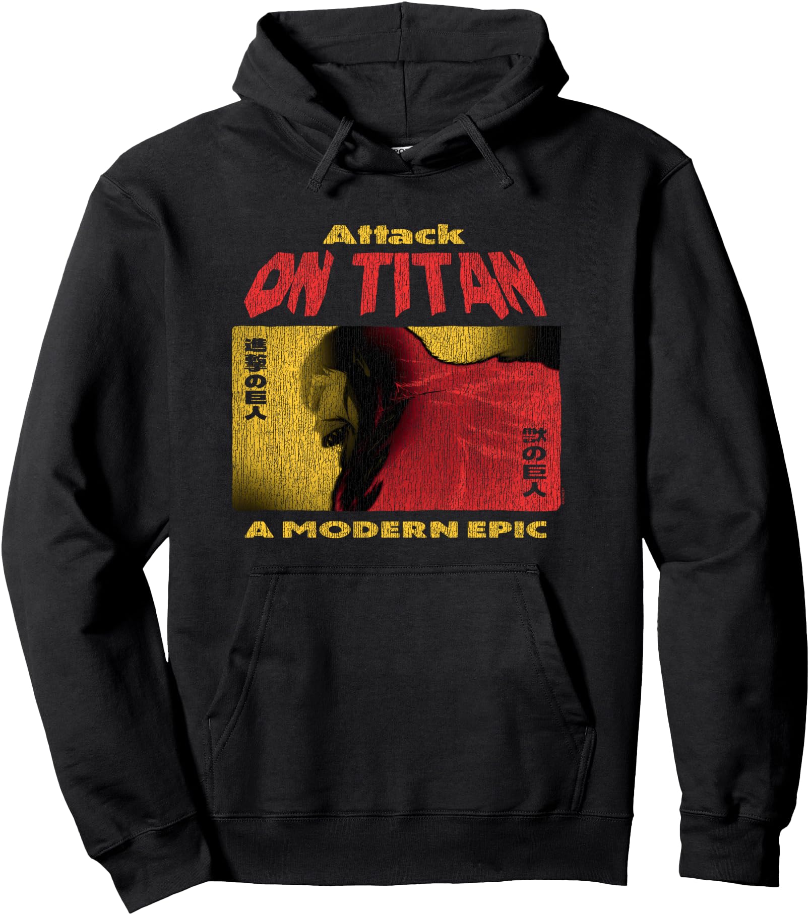 Handcrafted Attack Titan Season 4 Hoodie - Custom Art Print for Adults - T-Shirt, Sweatshirt, Hoodie