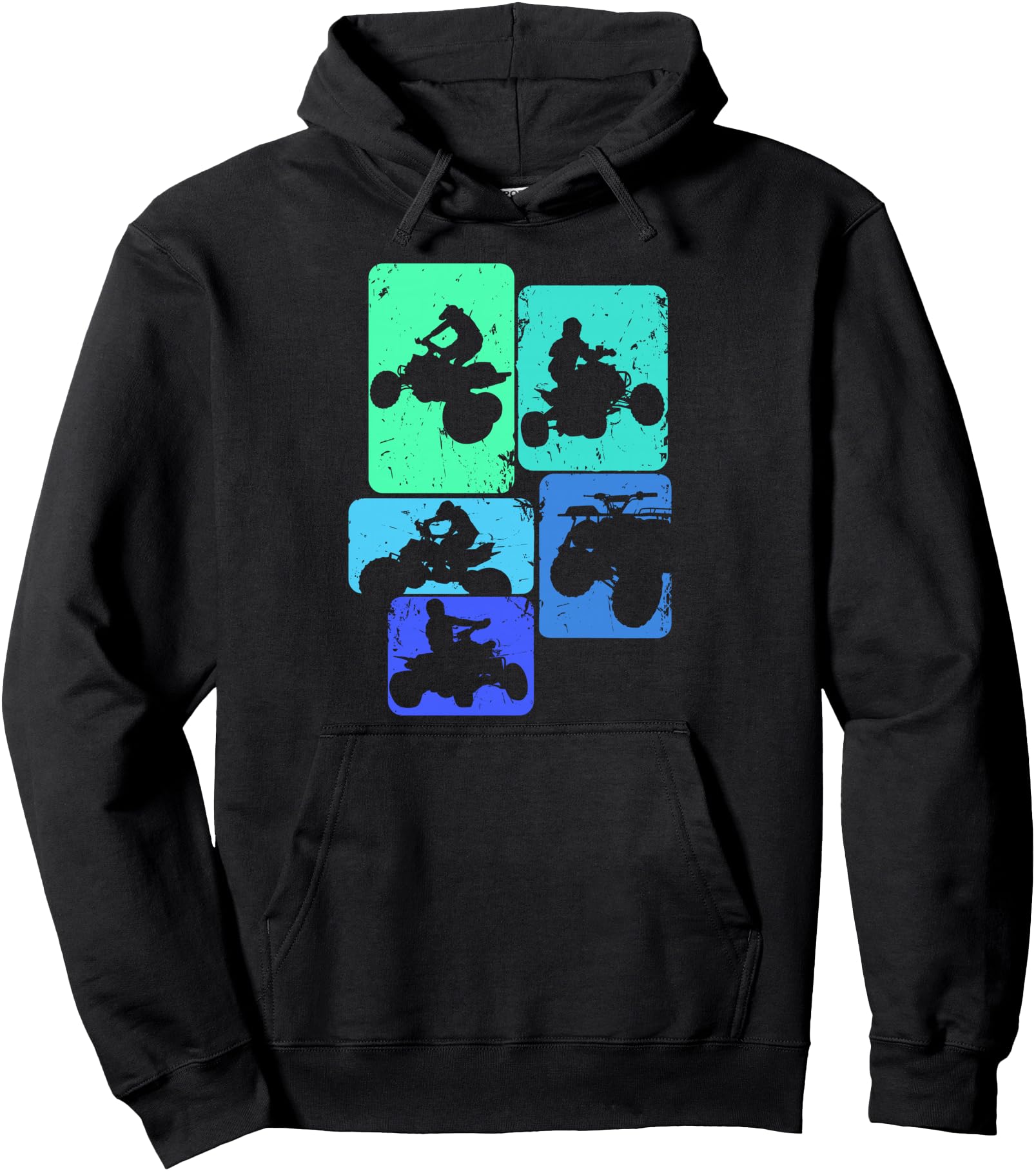 Exclusive Quad Biker Atv 4 Wheeler Quad Hoodie - Minimalist Print Unisex - T-Shirt, Sweatshirt, Hoodie