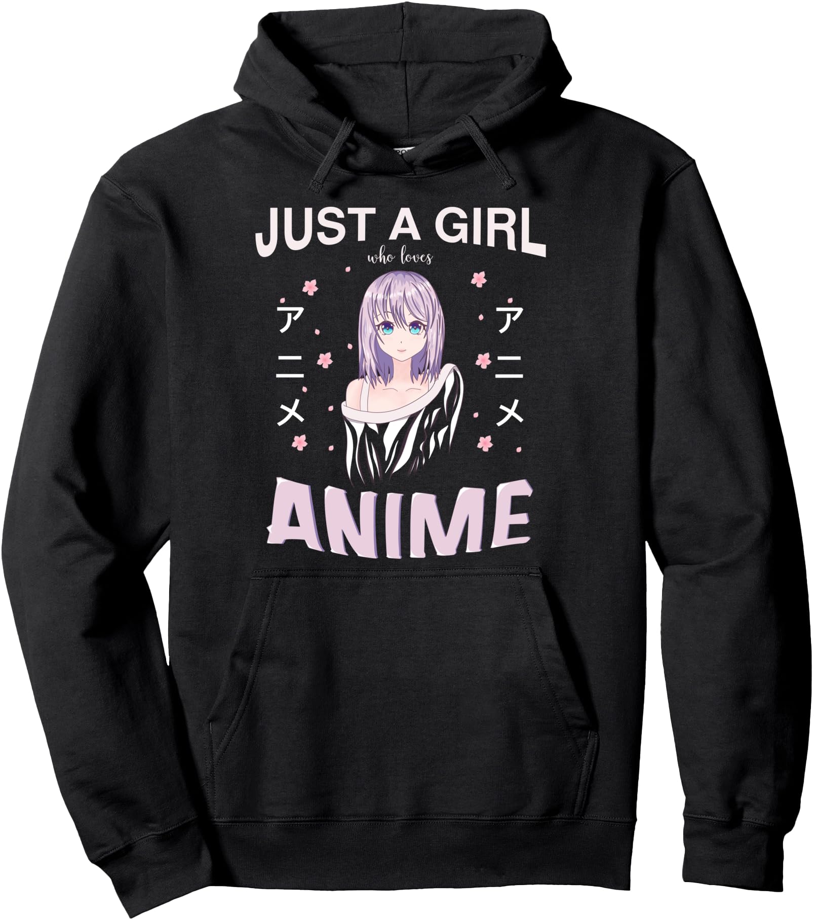 Just Who Loves Anime Rare Hoodie - Aesthetic Graphic Unisex - T-Shirt, Sweatshirt, Hoodie