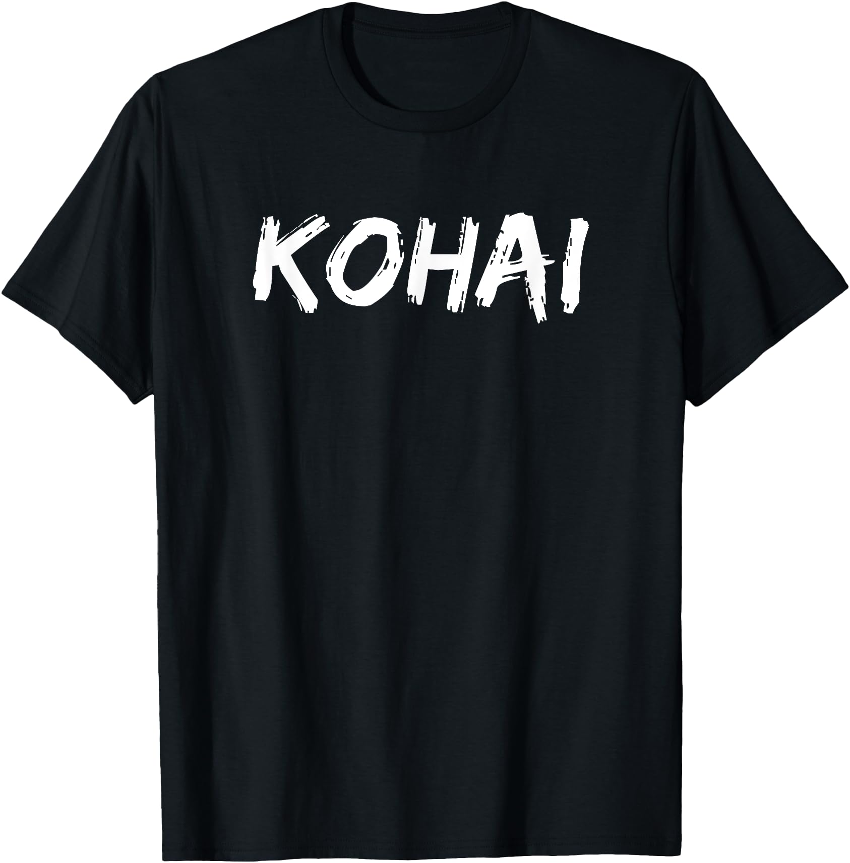Kohai Japanese Anime Manga Distressed T-Shirt - Custom Art Print Unisex - T-Shirt, Sweatshirt, Hoodie