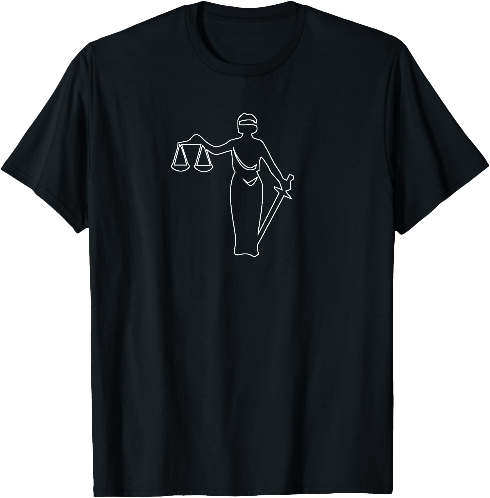 Authentic Scales Justice Law T Hoodie - Unique Graphic Unisex - T-Shirt, Sweatshirt, Hoodie