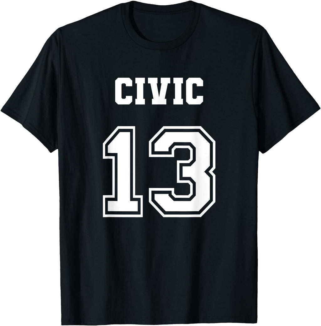 Original Jersey Civic 13 2013 Hoodie - Casual Everyday Wear Men Women - T-Shirt, Sweatshirt, Hoodie