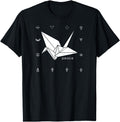 Peace Origami Crane Japanese T Artist T-Shirt - Graphic Print Men Women - T-Shirt, Sweatshirt, Hoodie