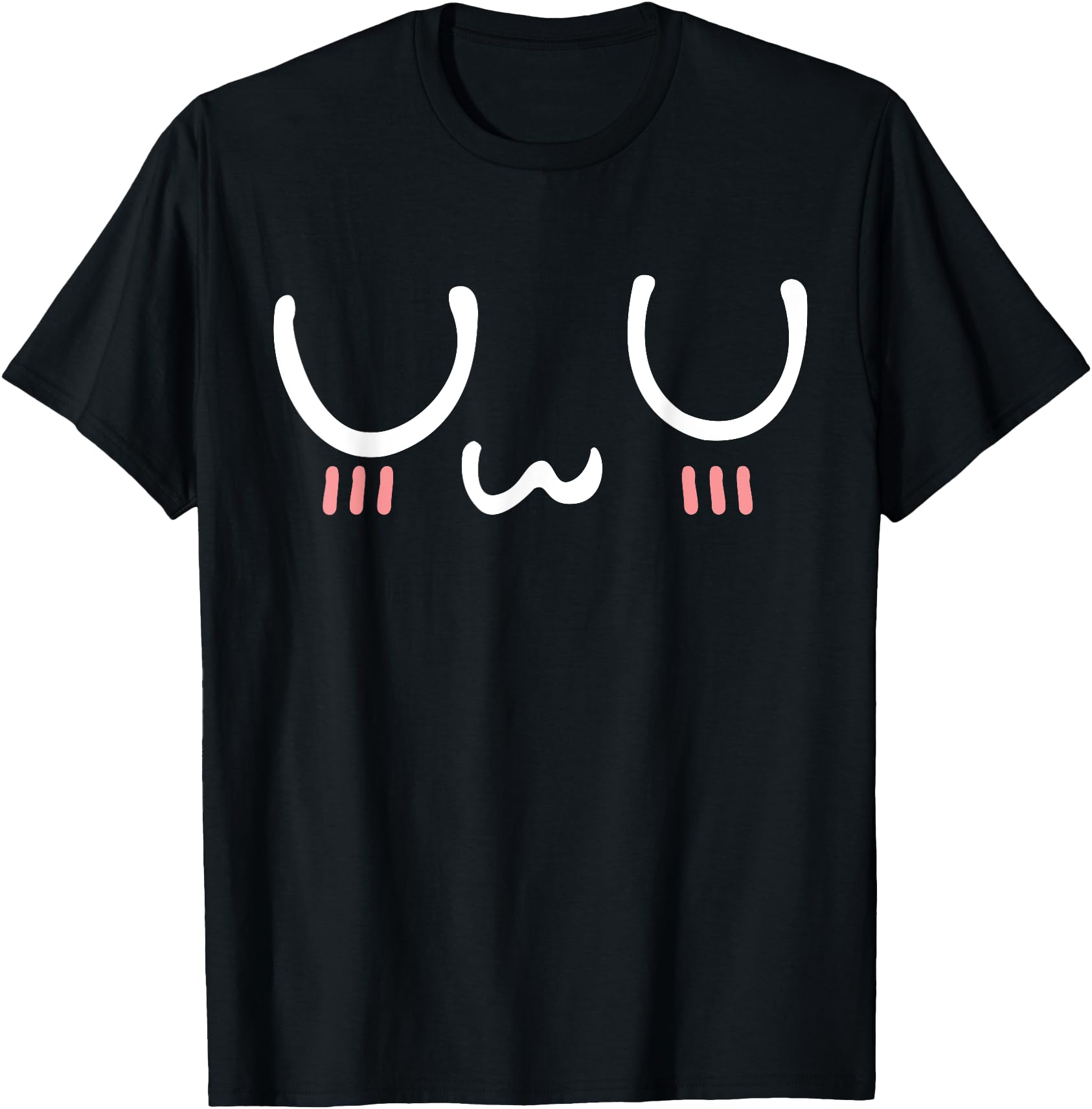 Original Uwu Anime Kawaii Meme T T-Shirt - Custom Art Print for Adults - T-Shirt, Sweatshirt, Hoodie