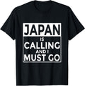 Japan Is Calling And I Must Go Japanese Hoodie - Minimalist Print Men Women - T-Shirt, Sweatshirt, Hoodie