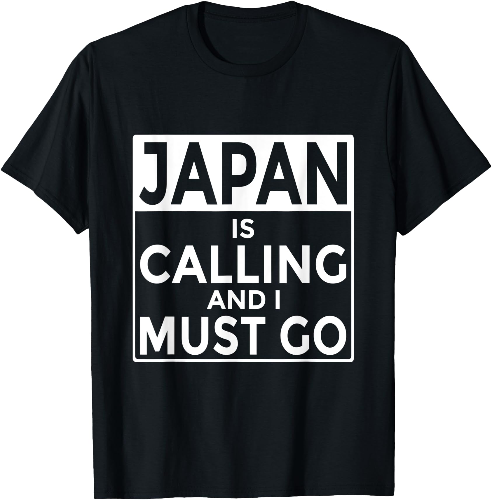 Japan Is Calling And I Must Go Japanese Hoodie - Minimalist Print Men Women - T-Shirt, Sweatshirt, Hoodie