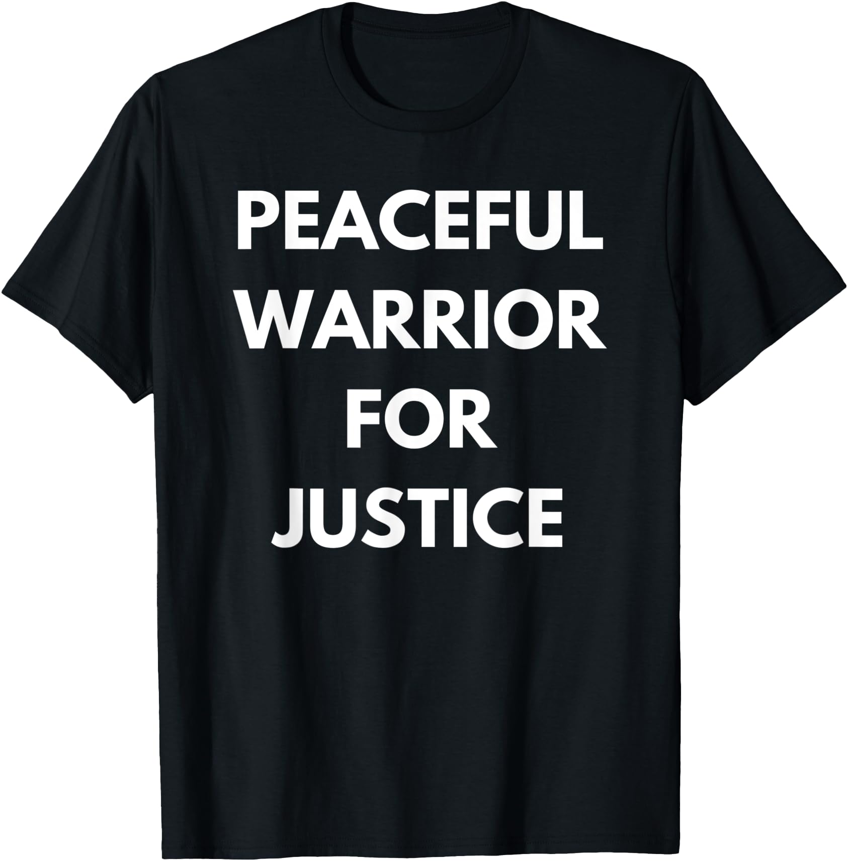 Original Peaceful Warrior Justice Sweatshirt - Trendy Graphic Unisex - T-Shirt, Sweatshirt, Hoodie