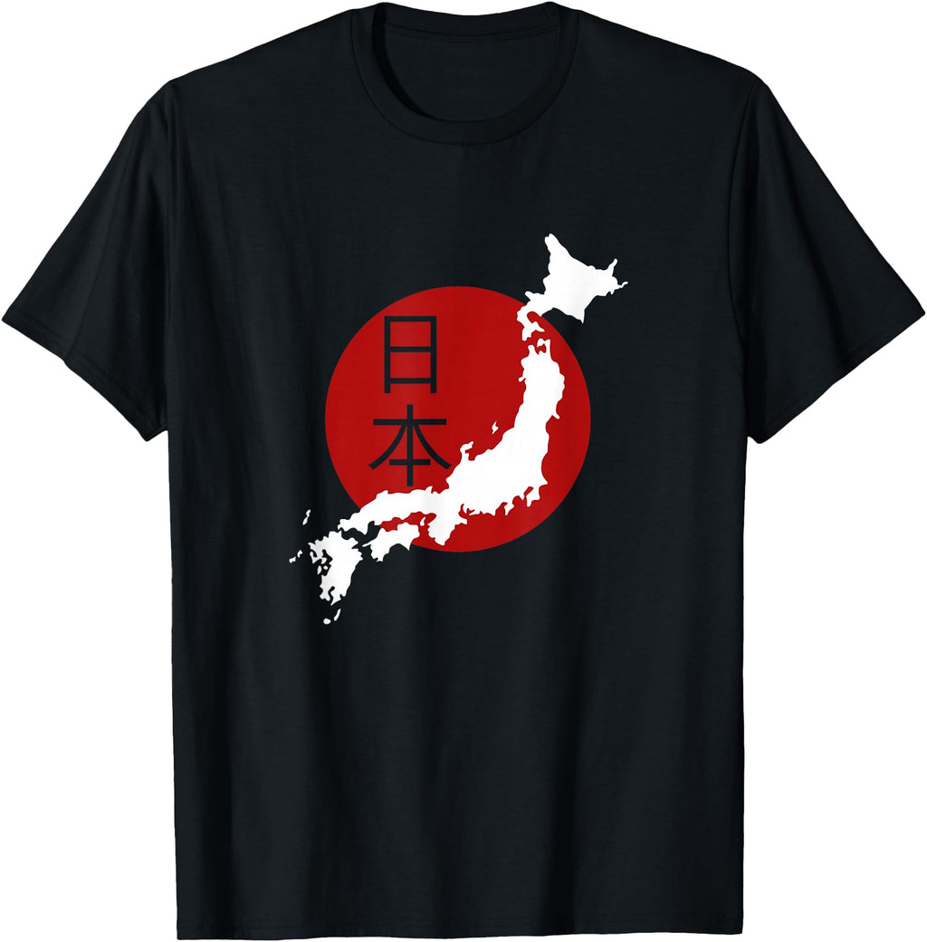 Exclusive Japan Map T Japan And T-Shirt - Trendy Graphic Men Women - T-Shirt, Sweatshirt, Hoodie