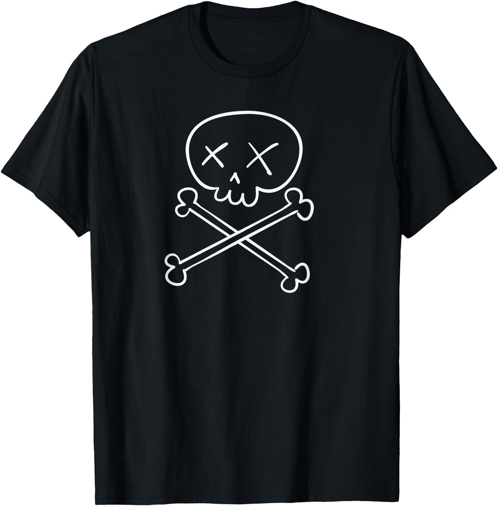 Exclusive Skull And Crossbones T-Shirt - Casual Everyday Wear Men Women - T-Shirt, Sweatshirt, Hoodie