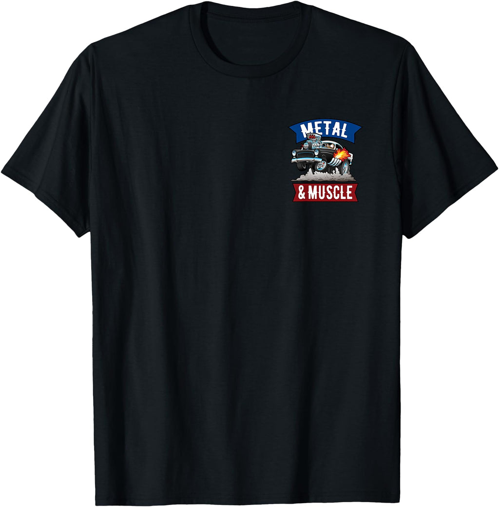 Muscle Cars Cars Hotrods Main Street Sweatshirt - Novelty Apparel Unisex - T-Shirt, Sweatshirt, Hoodie