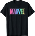 Exclusive Marvel Logo Pastel Sweatshirt - Novelty Apparel for Adults - T-Shirt, Sweatshirt, Hoodie