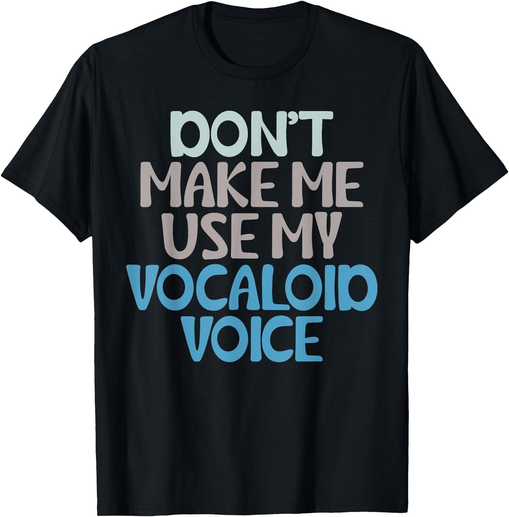 Vocaloid Voice T Anime Japanese T-Shirt - Streetwear Style for Adults - T-Shirt, Sweatshirt, Hoodie