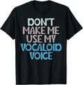 Vocaloid Voice T Anime Japanese T-Shirt - Streetwear Style for Adults - T-Shirt, Sweatshirt, Hoodie