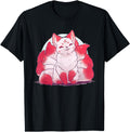 Kitsune Fox Animal Japanese Anime Sweatshirt - Custom Art Print Unisex - T-Shirt, Sweatshirt, Hoodie