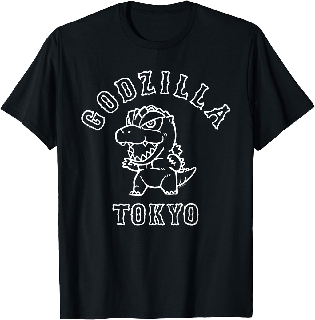Authentic Godzilla Chibi Varsity Mascot T-Shirt - Trendy Graphic Men Women - T-Shirt, Sweatshirt, Hoodie
