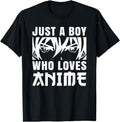 Just Who Loves Anime Otaku Manga Anime T-Shirt - Novelty Apparel Men Women - T-Shirt, Sweatshirt, Hoodie
