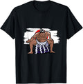 Handcrafted Japan Flag Japanese Sumo T-Shirt - Trendy Graphic Unisex - T-Shirt, Sweatshirt, Hoodie