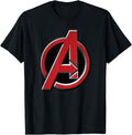 Authentic Marvel Comics Avengers Red Hoodie - Novelty Apparel Unisex - T-Shirt, Sweatshirt, Hoodie