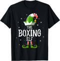 Boxing Elf Family Matching Group T-Shirt - Casual Everyday Wear for Adults - T-Shirt, Sweatshirt, Hoodie