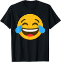 Handcrafted Emoticon Laughing Sweatshirt - Streetwear Style Men Women - T-Shirt, Sweatshirt, Hoodie