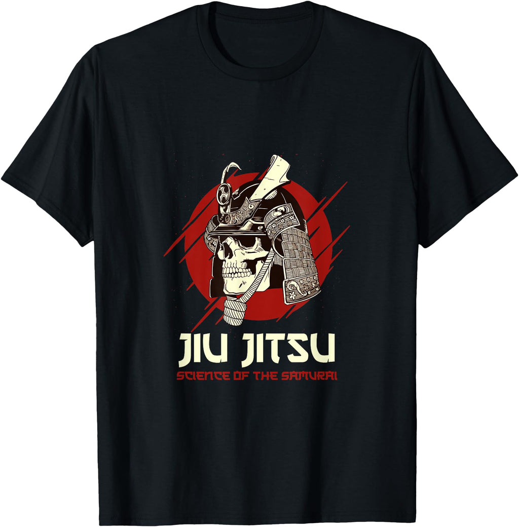 Jiu Jitsu Science Samurai Japanese Sweatshirt - Graphic Print Unisex - T-Shirt, Sweatshirt, Hoodie