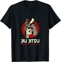 Jiu Jitsu Science Samurai Japanese Sweatshirt - Graphic Print Unisex - T-Shirt, Sweatshirt, Hoodie