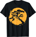Bonsai Tree Enso Circle Japanese Zen Sweatshirt - Graphic Print for Adults - T-Shirt, Sweatshirt, Hoodie
