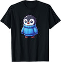 Authentic Cartoon Penguin Winter Chibi T-Shirt - Graphic Print Unisex - T-Shirt, Sweatshirt, Hoodie