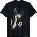 Anime Horror Aesthetic Soft Grunge Hoodie - Aesthetic Graphic Men Women - T-Shirt, Sweatshirt, Hoodie
