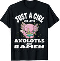 Exclusive Just Who Loves Axolotls And Sweatshirt - Trendy Graphic Unisex - T-Shirt, Sweatshirt, Hoodie