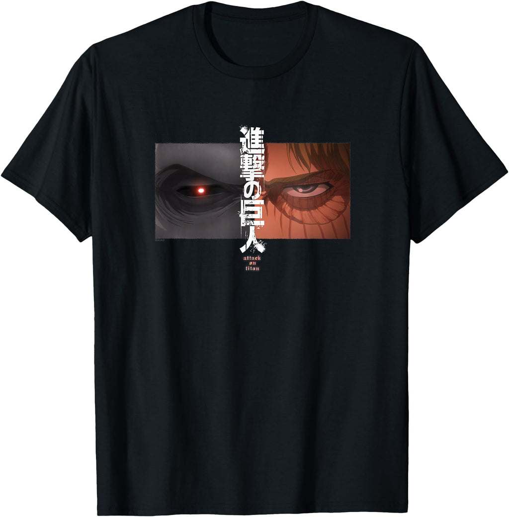 Attack Titan Season 3 Split Eyes Aot Hoodie - Graphic Print Men Women - T-Shirt, Sweatshirt, Hoodie